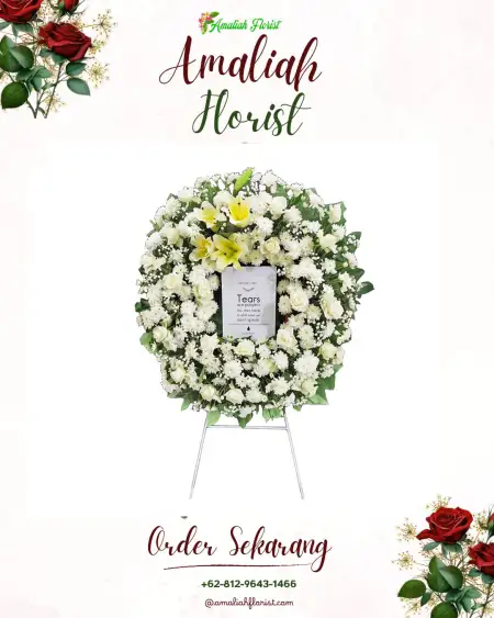 Krans Bunga Duka Sejahtera